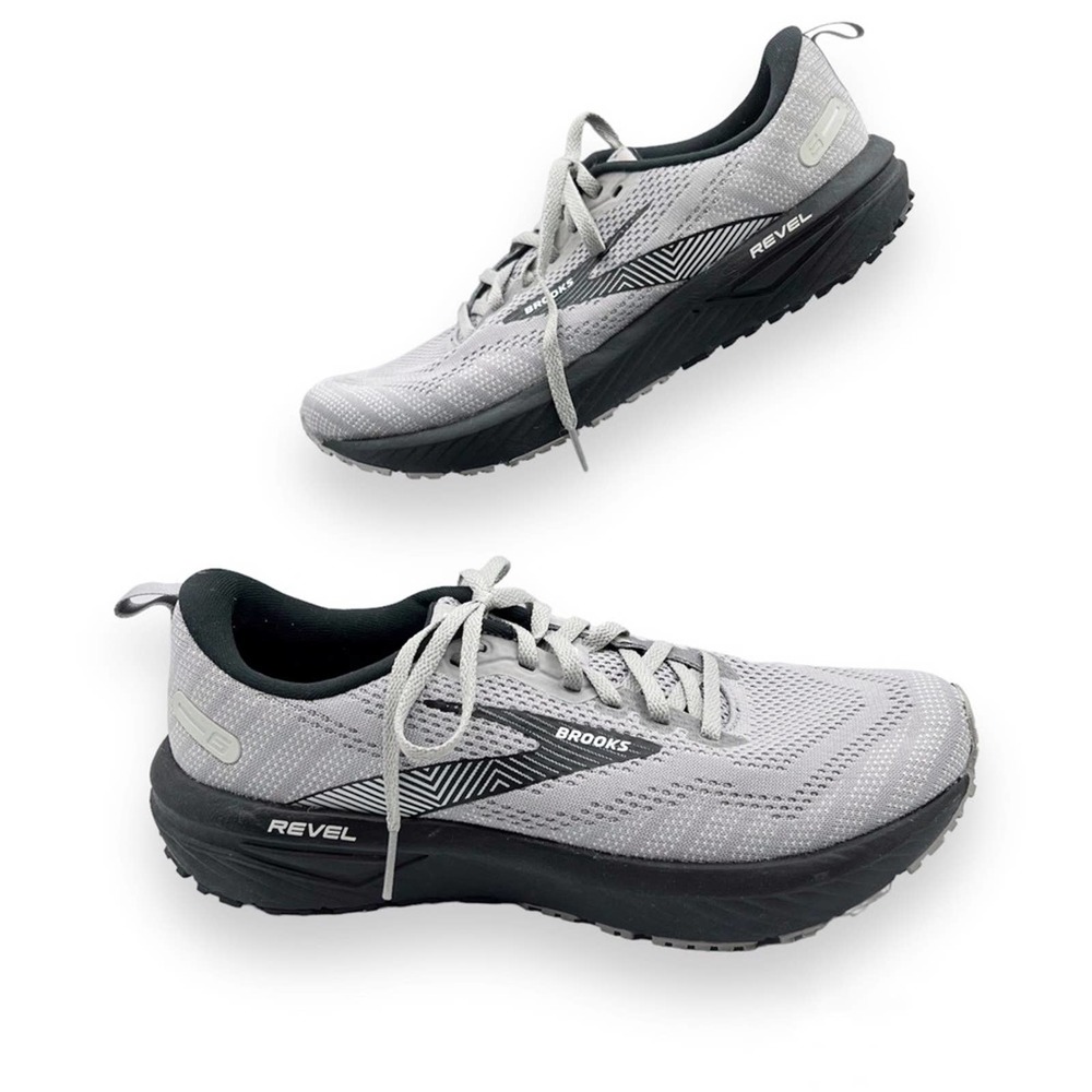 Brooks Revel 6 Alloy Primer Grey Oyster Road-Running Sneakers Men’s Size 8